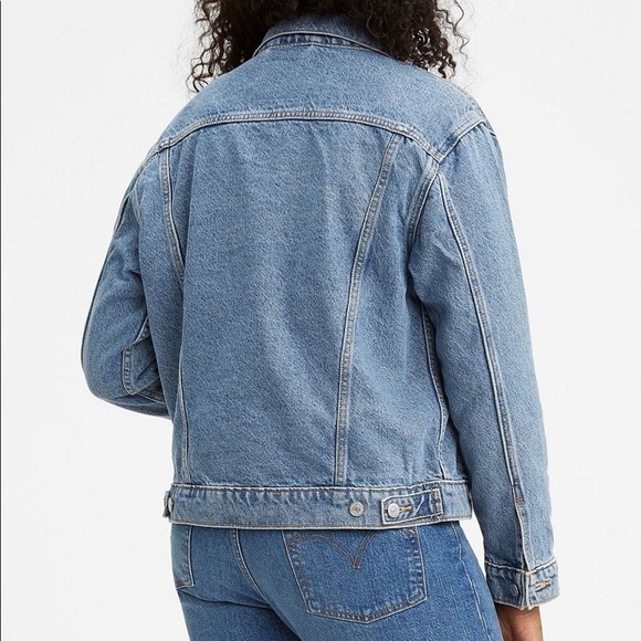 Levi’s Ex-BF Trucker Jacket Custom S - Picture 11 of 11